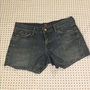 For All Mankind Jean shorts